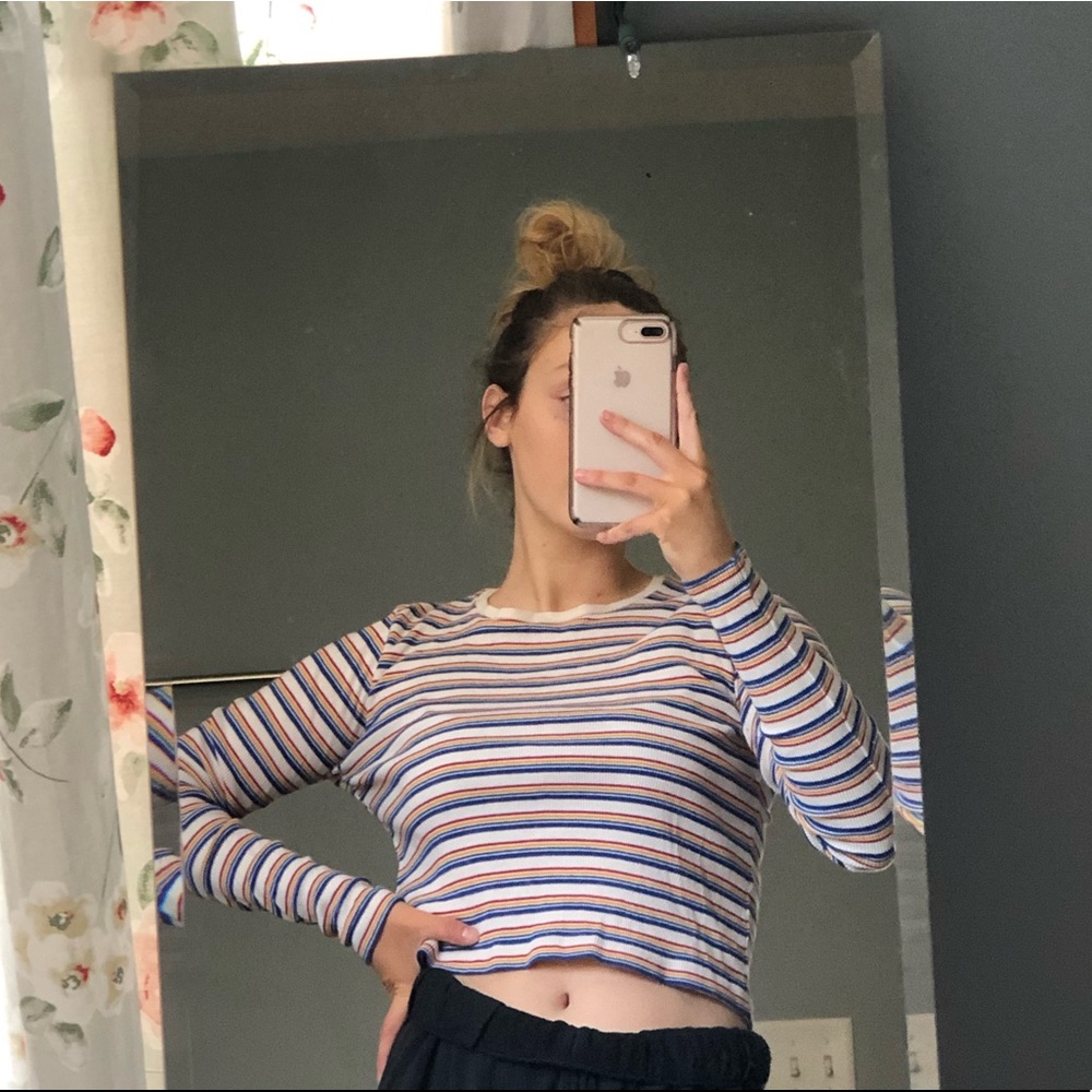 Brandy striped long sleeve